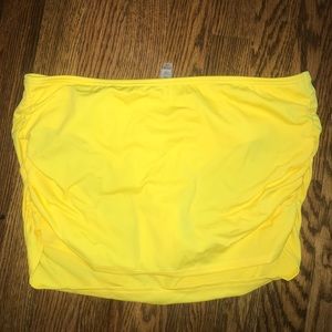 Victoria’s Secret ruched skort swim bottom NWT